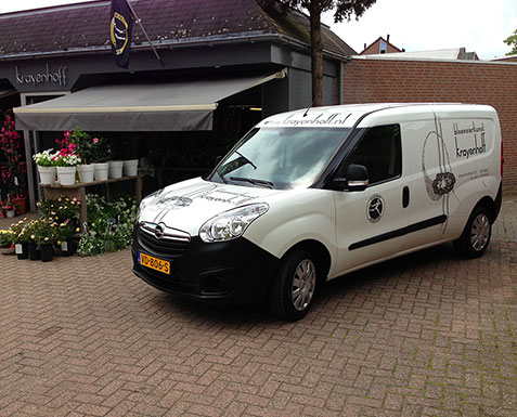 Bloemen bezorgen bedrijven regio Nijmegen